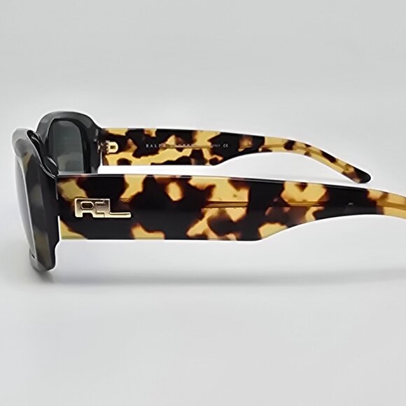 Ralph Lauren RL8015 5010/71 Blonde Havana Frame Blue/Grey Lens Sunglasses w Case main image 9